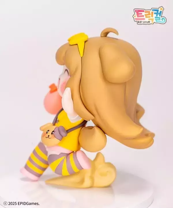 「『トリッカル・もちもちほっペ大作戦』より人気キャラ“バター”が立体化！フィギュアでもほっぺのもちもち加減が表現」の画像