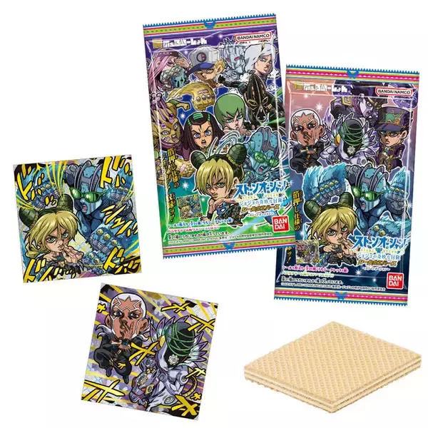 「「ジョジョ 6部」にふぉるめーしょんシール全31種ラインナップ公開！空条徐倫ら人気キャラ、STRや箔押し仕様のJJRを収録」の画像
