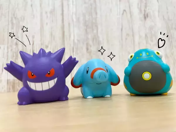 「『ポケモン』手のひらサイズのシャリタツが可愛い…！ソフビマスコットが全国のカプセルトイに登場」の画像