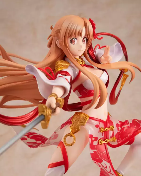 「おへそも見える大胆な中華風バトルドレス！「SAO」より「アスナ」1/7スケールフィギュアの予約締切が迫る」の画像
