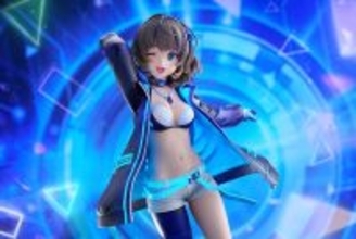 ジャケットの下には大胆なダンス衣装！『デレマス』より「高垣楓」1/7スケールフィギュアが予約受付中ーブラックライトを当てることで青く発光