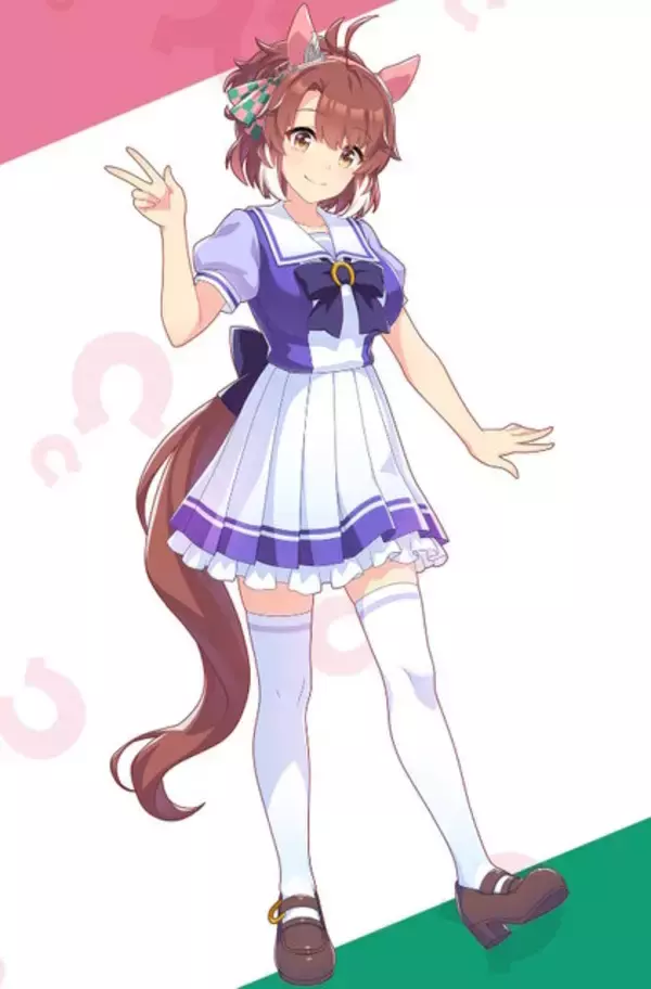 「『ウマ娘』ダンツフレームの“原案イラスト”が可愛い！「眩しい」としか言いようのない笑顔に惹かれる」の画像