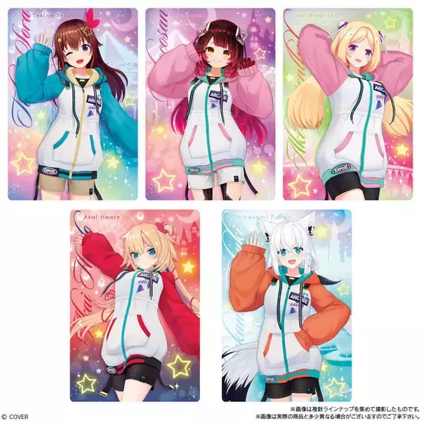 「「ホロライブ」カード付ウエハースが豪華！ときのそら、さくらみこら31名の手書きメッセージ入り」の画像