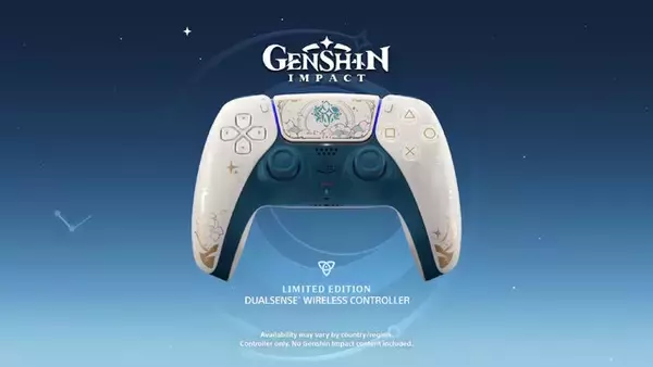 PS5純正コントローラー・DualSenseの『原神』コラボモデルが素敵！12月11日10時より、数量限定で予約受付を開始