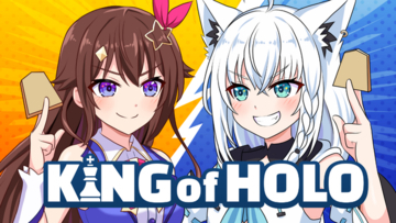 ホロライブから71名ものタレント/スタッフが集結！新作ホロインディー『KING of HOLO』Steamストア公開