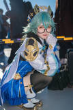 「【コスプレ】メガネがめっちゃ似合う！内向的で恥ずかしがり屋な雰囲気まで再現した『原神』スクロースが可愛い【写真10枚】」の画像10