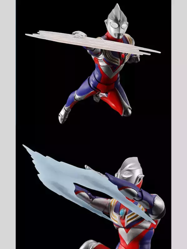 「ゼペリオン光線からセルチェンジビームまで、エフェクトパーツ多すぎ！ウルトラマンティガの「30周年記念エディション」がめちゃ豪華」の画像