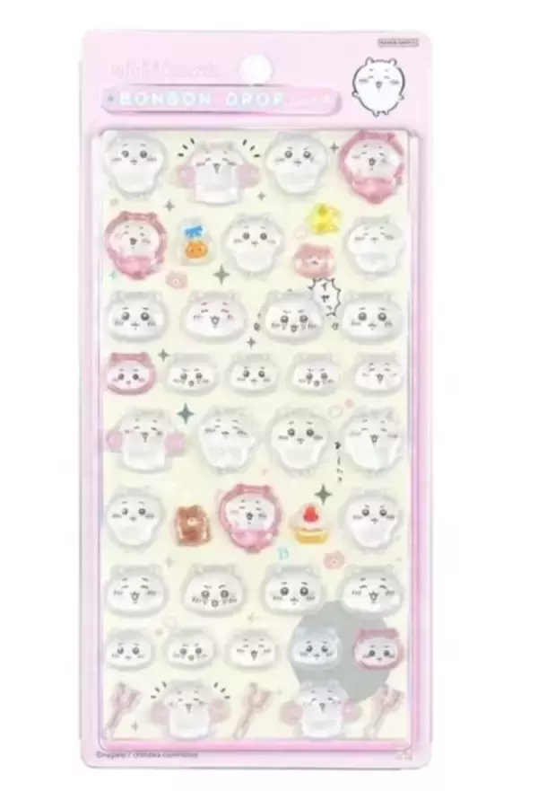 大人気「ボンボンドロップシール」が抽選販売実施中！「ちいかわ」「ハローキティ」、和柄など