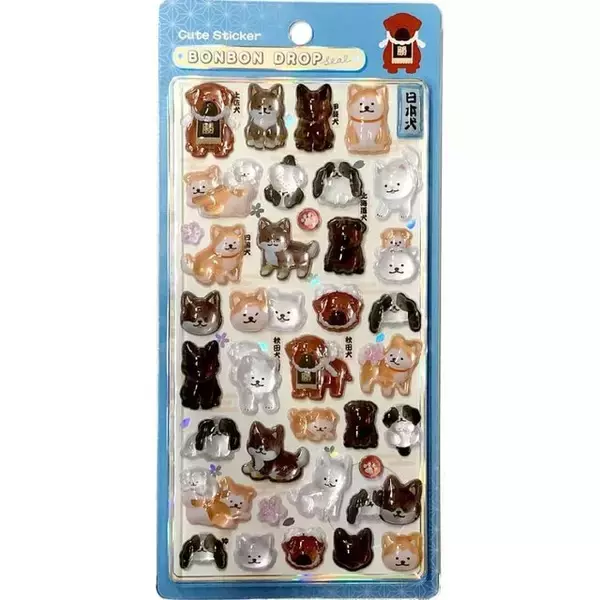 「大人気「ボンボンドロップシール」が抽選販売実施中！「ちいかわ」「ハローキティ」、和柄など」の画像