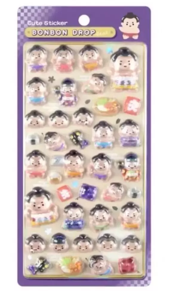 「大人気「ボンボンドロップシール」が抽選販売実施中！「ちいかわ」「ハローキティ」、和柄など」の画像