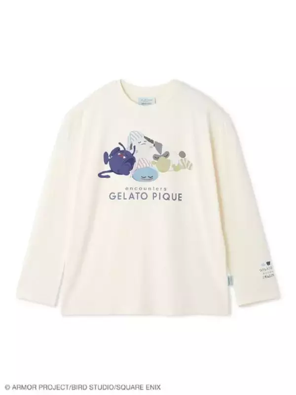 「ジェラピケが『ドラクエ』と初コラボ！すやすや眠るスライムやドラキーが可愛い、ふんわり肌触りのルームウェアなど」の画像