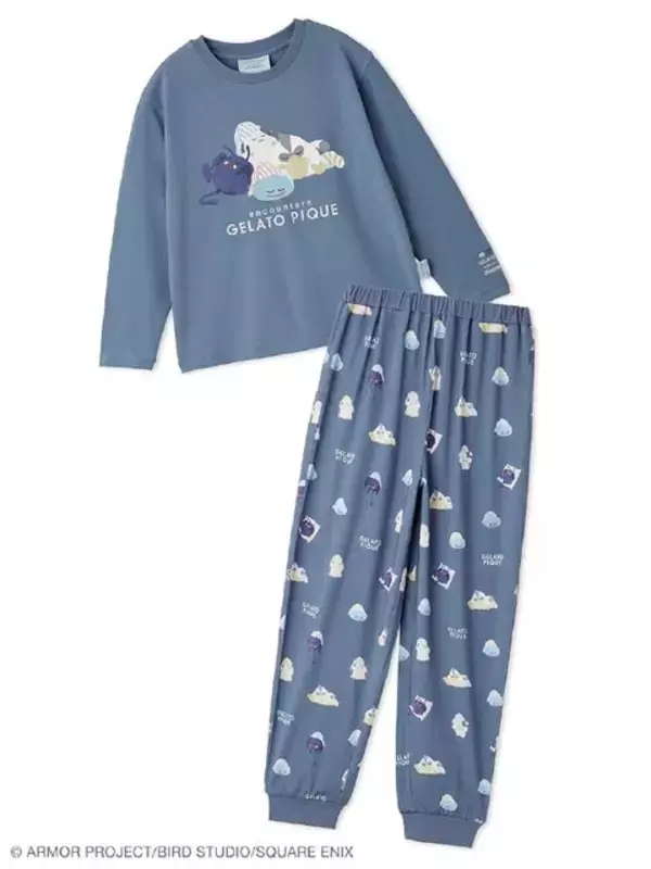 「ジェラピケが『ドラクエ』と初コラボ！すやすや眠るスライムやドラキーが可愛い、ふんわり肌触りのルームウェアなど」の画像