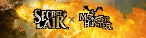 「『マジック：ザ・ギャザリング』×『モンハン』コラボセットが12月2日発売！リオレウスやネルギガンテ、ハンターたちのカードが登場」の画像