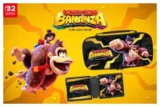 『ドンキーコング バナンザ』デザインのスイッチ2用アクセサリーが力強い！インパクト抜群なポーチ&カードケース