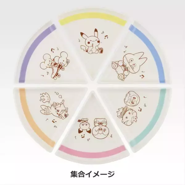 「『ポケモン』新作一番くじがキュート！ダイナーで食事を楽しむ「ポケピース」のグッズ盛りだくさん」の画像