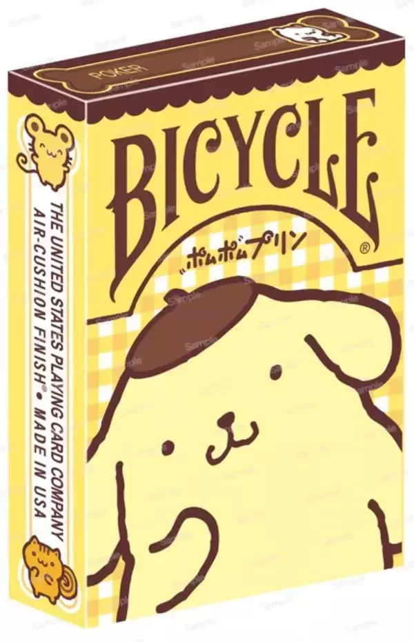 「「ポムポムプリン」30周年記念トランプ発売！道化師の格好をしたジョーカーや、「ちむぷり」大集合の全56枚がどれも可愛い」の画像