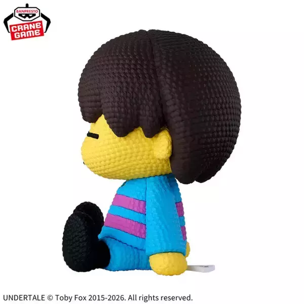 「『UNDERTALE』ニンゲンとトリエルが編みぐるみ風フィギュアに！プライズ景品として8月展開」の画像
