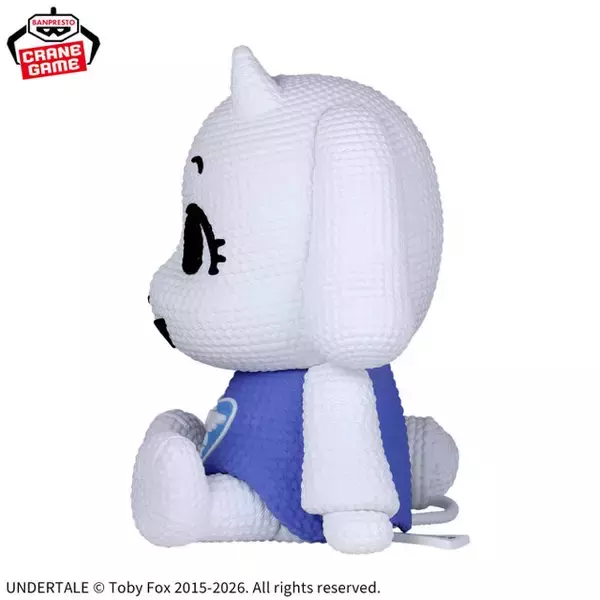 「『UNDERTALE』ニンゲンとトリエルが編みぐるみ風フィギュアに！プライズ景品として8月展開」の画像