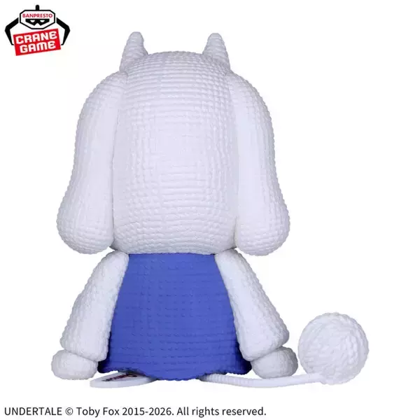 「『UNDERTALE』ニンゲンとトリエルが編みぐるみ風フィギュアに！プライズ景品として8月展開」の画像