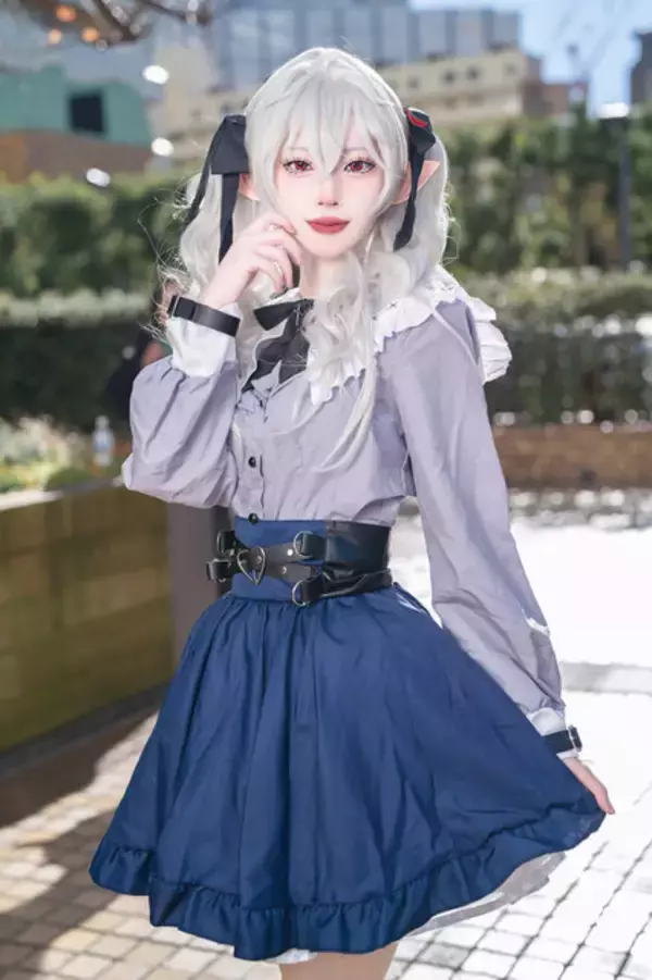 「【コスプレ】リアル姉妹で参加！「にじさんじ」“りりむ＆サーニャ”の息の合った併せがめっちゃキュート【写真14枚】」の画像
