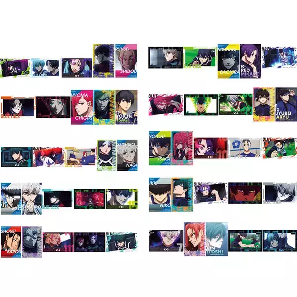 「新作一番くじ「ブルーロック」発売！第2期の活躍キャラが揃ってフィギュア化、糸師凛らの描き下ろしイラストもラインナップ」の画像