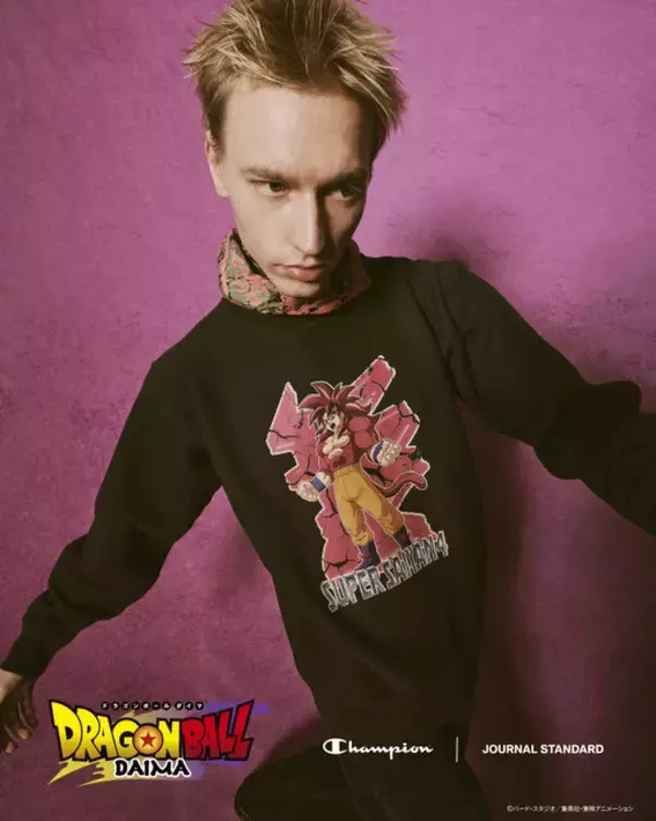 「「ドラゴンボールDAIMA」×「Champion」スペシャルコレクションが発売！孫悟空やベジータなどをプリントした耐久性抜群のアパレル」の画像