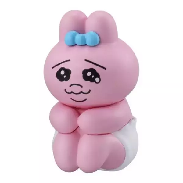 「おぱんちゅうさぎ＆んぽちゃむ」が儚げな“まちぼうけ”！「可哀想に！」先生手がけるキャラクターがガシャポンに