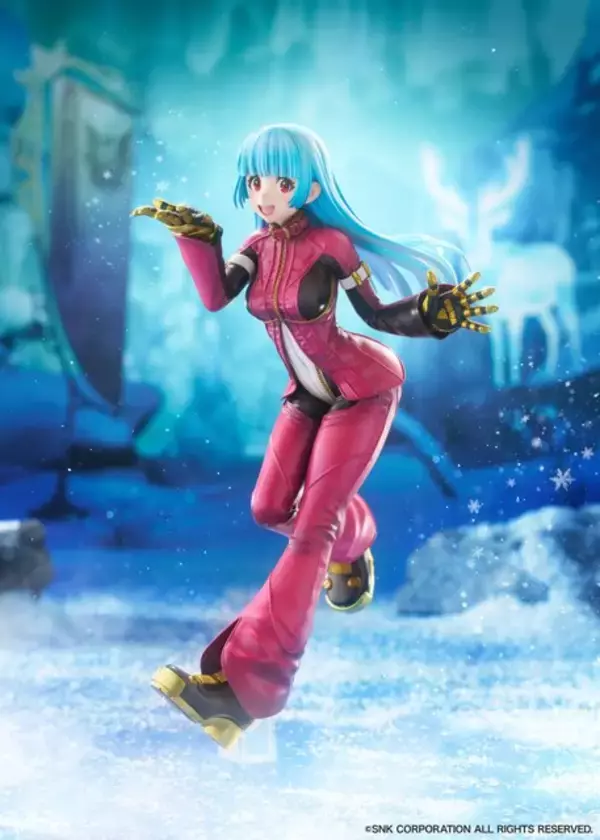 「『KOF』より「クーラ・ダイアモンド」が待望のフィギュア化！人気イラストレーター・hncl氏の描き下ろしを再現、限定版には「冷気ブレス顔」も」の画像