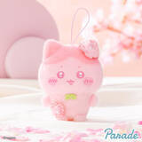 「“淡いさくらいろ”の「ちいかわ」たち全4種！頭に添えられた花も可愛い「ぬいぱれっと」ぬいぐるみマスコットが2月下旬展開」の画像2