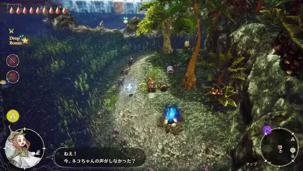 スクエニのHD-2D初アクション『冒険家エリオットの千年物語』では“ネコ”とふれあえる―保護した子にエサやり、なつくと玩具で遊べる