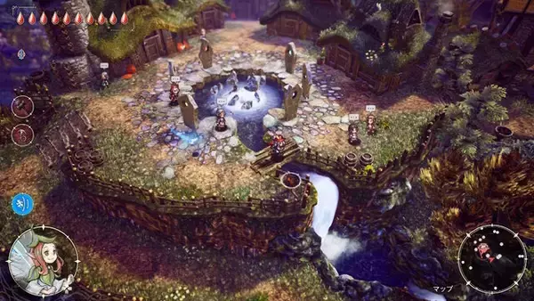 「スクエニのHD-2D初アクション『冒険家エリオットの千年物語』では“ネコ”とふれあえる―保護した子にエサやり、なつくと玩具で遊べる」の画像