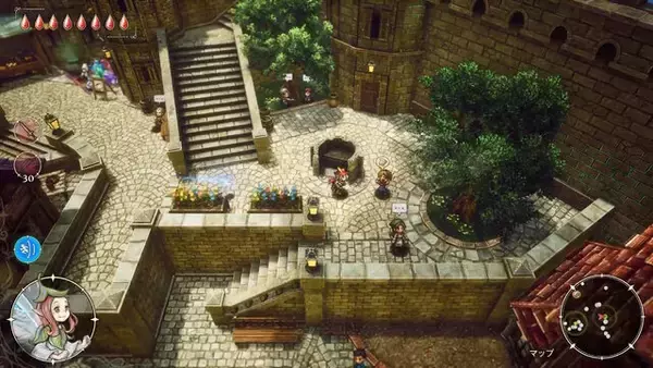 「スクエニのHD-2D初アクション『冒険家エリオットの千年物語』では“ネコ”とふれあえる―保護した子にエサやり、なつくと玩具で遊べる」の画像