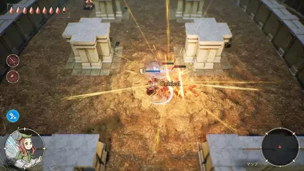 「スクエニのHD-2D初アクション『冒険家エリオットの千年物語』では“ネコ”とふれあえる―保護した子にエサやり、なつくと玩具で遊べる」の画像