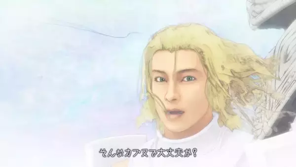 「日清「特上カップヌードル」の新CMが『エルシャダイ』とコラボ！「イーノック、そんなカプヌで大丈夫か？」「一番いいのを頼む」」の画像