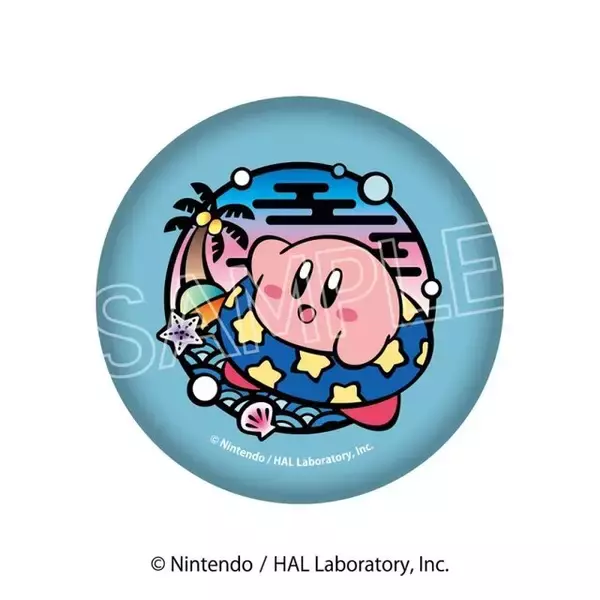 「切り絵風タッチが素敵！『星のカービィ』新商品が予約受付中ー可愛いガラス根付けや日常使いできる湯のみ、ポーチなどラインナップ」の画像