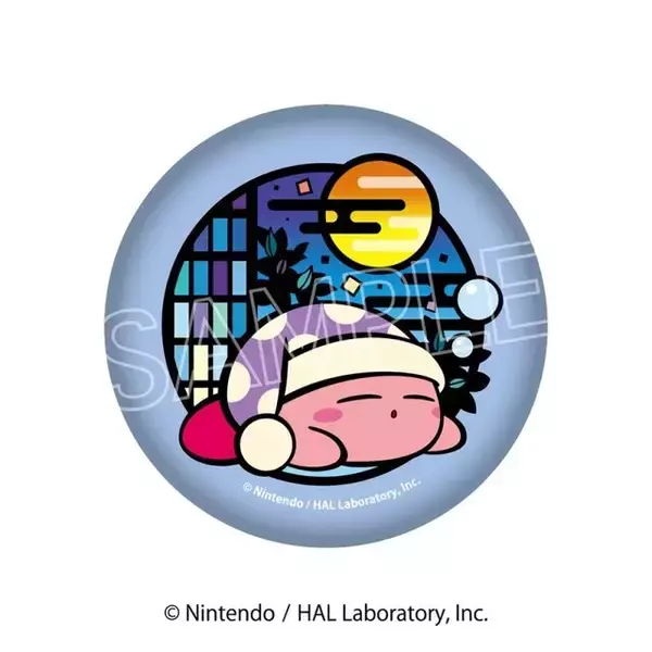 「切り絵風タッチが素敵！『星のカービィ』新商品が予約受付中ー可愛いガラス根付けや日常使いできる湯のみ、ポーチなどラインナップ」の画像