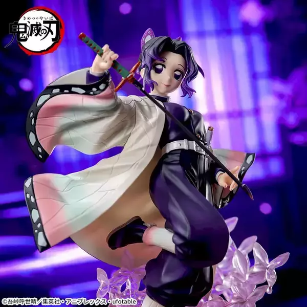 「「鬼滅の刃」より「胡蝶しのぶ」プライズフィギュアが再登場！美麗なクリアエフェクトと共に、優雅に戦う姿を立体化」の画像