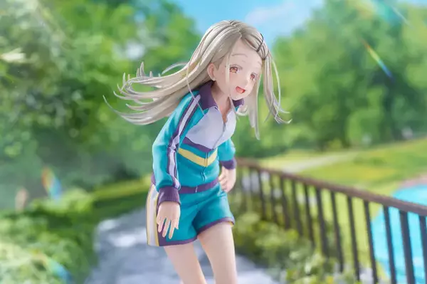 「細く華奢な足で今にも倒れそうなのに、“にへら～”とした笑顔！『学マス』レッスンウェア姿の「篠澤 広」完全受注生産限定フィギュアが予約開始」の画像