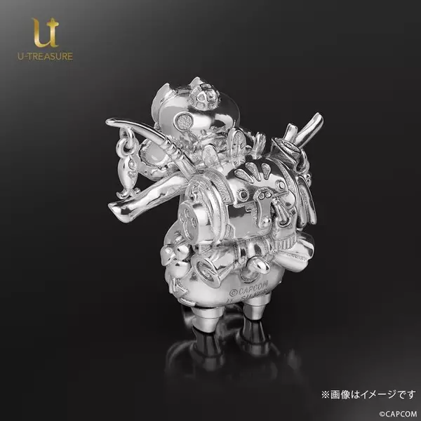 「シルバー製のオトモアイルーが豪華…！『モンハンワイルズ』300体限定で予約受付中―ルアーやどんぐりのパーツは揺れるこだわり」の画像