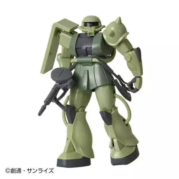 「こいつ…光って音が鳴って動くぞ！「ガンダム」シャア専用ザク＆量産型ザクが、懐かしの“サウンド戦士”で商品化―武器も装備できる」の画像
