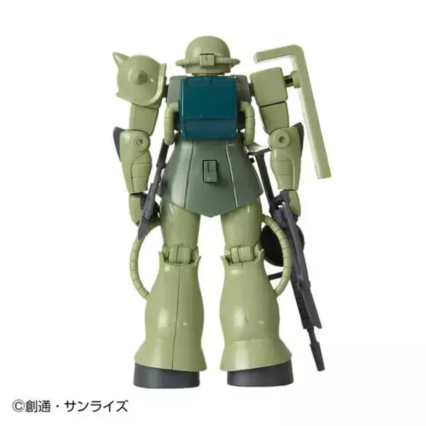 「こいつ…光って音が鳴って動くぞ！「ガンダム」シャア専用ザク＆量産型ザクが、懐かしの“サウンド戦士”で商品化―武器も装備できる」の画像