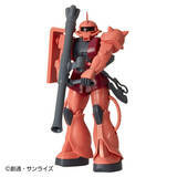 「こいつ…光って音が鳴って動くぞ！「ガンダム」シャア専用ザク＆量産型ザクが、懐かしの“サウンド戦士”で商品化―武器も装備できる」の画像2