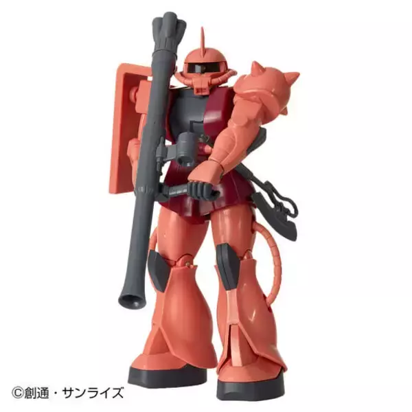 「こいつ…光って音が鳴って動くぞ！「ガンダム」シャア専用ザク＆量産型ザクが、懐かしの“サウンド戦士”で商品化―武器も装備できる」の画像