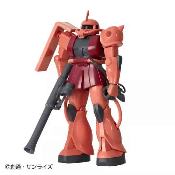 「こいつ…光って音が鳴って動くぞ！「ガンダム」シャア専用ザク＆量産型ザクが、懐かしの“サウンド戦士”で商品化―武器も装備できる」の画像