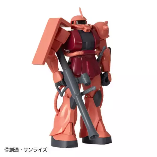 「こいつ…光って音が鳴って動くぞ！「ガンダム」シャア専用ザク＆量産型ザクが、懐かしの“サウンド戦士”で商品化―武器も装備できる」の画像