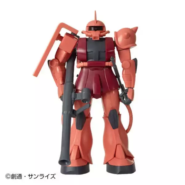 「こいつ…光って音が鳴って動くぞ！「ガンダム」シャア専用ザク＆量産型ザクが、懐かしの“サウンド戦士”で商品化―武器も装備できる」の画像