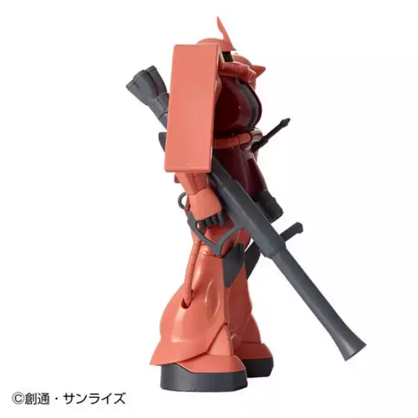 「こいつ…光って音が鳴って動くぞ！「ガンダム」シャア専用ザク＆量産型ザクが、懐かしの“サウンド戦士”で商品化―武器も装備できる」の画像