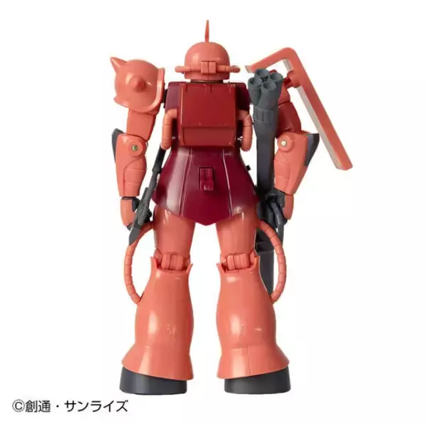 「こいつ…光って音が鳴って動くぞ！「ガンダム」シャア専用ザク＆量産型ザクが、懐かしの“サウンド戦士”で商品化―武器も装備できる」の画像