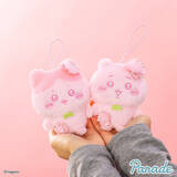 「“淡いさくらいろ”の「ちいかわ」たち全4種！頭に添えられた花も可愛い「ぬいぱれっと」ぬいぐるみマスコットが順次展開」の画像5