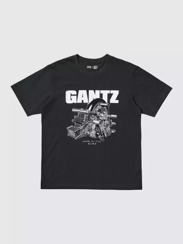 「イカつすぎるガンツバイクや"星人"をデザイン！ユニクロ「集英社100周年UT」から 「GANTZ」2種が4月中旬発売」の画像